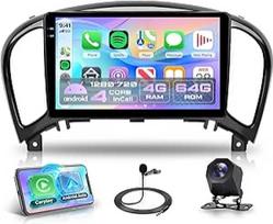 4G+64G belaidis "Carplay Android" automobilinis radijas, skirtas Nissan Juke J15 2010-2019/ YF15 Infiniti ESQ 2011-2017