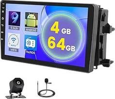 5G WiFi 4+64G Android automobilinis radijas Toyota Auris 2006-2011 Belaidis Carplay Android automobilis, 9 colių IPS ekranas automobilinis radijas su navigacija Bluetooth FM/RDS SWC atbulinės eigos kamera