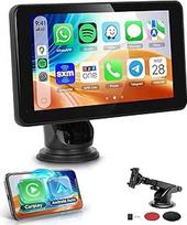 7 colių belaidis "CarPlay" "Android" automobilio palaikymas "Bluetooth Airplay" automobiliams Belaidis "CarPlay" "Android" automobilio nešiojamasis "Carplay" ekranas