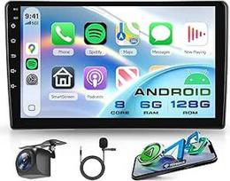 8 branduolių 6G + 128G "Android" automobilinis radijas "Opel Zafira/Antara/Astra" 2006-2010 m. Belaidis "Carplay" "Android" automobilinė navigacija WiFi 360° panoraminis 9 colių jutiklinis ekranas automobilinis radijas "Bluetooth" FM/RDS/DSP EQ/SWC Galini