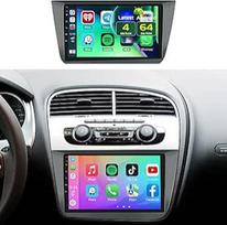 9 colių [Incell Touch Screen] Android 15 automobilinis radijas Seat Altea 2004-2015/Toledo 2004-2009 Belaidis Carplay Android automobilis, 4+64G radijas su Bluetooth/GPS/ galinio vaizdo kamera/FM/RDS/EQ/WiFi/SWC/UI