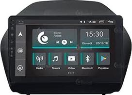Asmeninis automobilinis radijo imtuvas "Hyundai IX35" su GPS, kamera, stiprintuvu ir dideliu skystųjų kristalų ekranu kaip standartinis "Android" GPS "Bluetooth" "WiFi" USB DAB+ jutiklinis ekranas 10 colių 4 branduolių "Carplay" "Android" automobilis