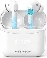 Aukšto dažnio garsiakalbis be filmo VIBE-TECH - Bluetooth 5.4+EDR, ANC, Hi-Fi, Smart Touch, veikimo trukmė 42 valandos, LED apšvietimas, atitinka IPX7 apsaugos normą, lygis Typ-C