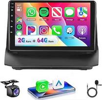 Automobilinis radijas 2G + 64G Android 15 for Ford Fiesta 2009-2014, 9 colių HD 2.5D jutiklinio ekrano automobilinis radijas su belaidžiu Carplay Android automobilinis GPS Wi-Fi USB Bluetooth FM RDS radijas atbulinės eigos kamera
