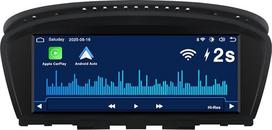 Automobilinis radijas su belaidžiu CarPlay ir Android automobiliu BMW E60 E61 E63 E64 E90 E91 E92 E93 (2003-2008) Linux sistema CCC sistemos atnaujinimas 2S Flash Start OEM garso kokybė Bluetooth