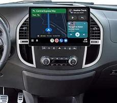 Automobilinis radijo imtuvas "Mercedes Benz Vito W447 2014-2023", "Android 15 Octa Core DSP" radijas, 13,1 colio 2K QLED ekranas su belaidžiu "CarPlay", "Android Car", 4G LTE, "WiFi", navigacija, "Bluetooth", su galiniu vaizdu