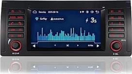 BMW E39 E53 M5 automobilinis radijo imtuvas su belaidžiu "CarPlay" ir "Android Auto Linux" sistema, skirtas greitam paleidimui ir sklandžiam veikimui "Bluetooth USB FM AM" ir IPS jutiklinis ekranas (BWM E39)