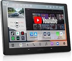 Doppel-DIN-Autoradio 10,1" QLED su "Android Auto" ir "CarPlay", 8 branduolių prožektoriumi, 4+64GB "Android" sąsajos, 4G/WLAN/USB ir Dual-BT, SPDIF/DSP/4V RCA, KI, GPS ir parko monitoriumi,A7G211PKL
