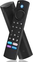 Ersatz-Sprachfernbedienung für AMZ Smart TV Stick (4K, 2. Generation, 3. Generation, Life), für AMZ Smart TV Cube (1. Generation, 2. Generation, 3. Generation), für AMZ, Insignia, Toshiba, Pioneer Smart TVs