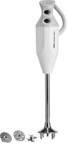 ESGE Zauberstab P 200 Professional White/Grey 90860 rankinis maišytuvas, tyrelė, 2 lygiai iki 17 000 apsukų per minutę, ergonomiška rankena, patvarus, tvirtas variklis, su priedais, 200 W, pagamintas Šveicarijoje