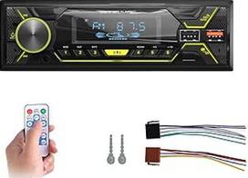 ESSGOO Autoradio Bluetooth Freisprecheinrichtung USB FM AUX MP3 1 DIN SD TF automobilinis radijas