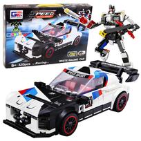 2 in 1 konstruktorius sportinis automobilis ir robotas 320vnt 26587