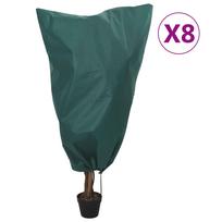 Uždangalai augalams su virvutėmis 8vnt 08x12m 70g/m²