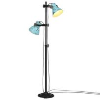 Toršeras baltintos mėlynos spalvos 25x25x90/140cm 25W E27