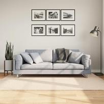 Kilimas HUARTE smėlio 140x200 cm trumpi šereliai