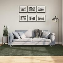 Kilimas HUARTE miško žalios spalvos 160x230cm trumpi šereliai