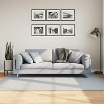 Kilimas HUARTE mėlynos spalvos 140x200cm trumpi šereliai