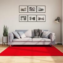 Kilimas HUARTE raudonos spalvos 160x160cm trumpi šereliai