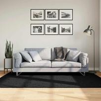 Shaggy kilimas PAMPLONA juodas 140x200cm aukšti šereliai
