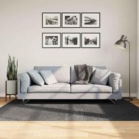 Kilimas IZA antracito 140x200cm trumpi šereliai