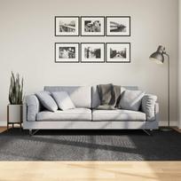 Kilimas IZA antracito 160x230cm trumpi šereliai