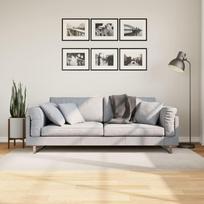 Kilimas IZA kreminis 100x200cm trumpi šereliai