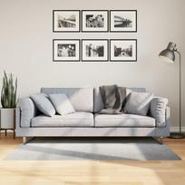 Kilimas IZA pilkas 80x150cm trumpi šereliai