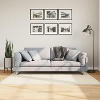 Kilimas OVIEDO smėlio spalvos 120x120cm trumpi šereliai