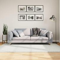 Kilimas OVIEDO kreminės spalvos 140x200cm trumpi šereliai