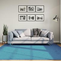 Kilimas OVIEDO turkio spalvos 200x200cm trumpi šereliai