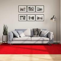 Kilimas OVIEDO raudonos spalvos 160x230cm trumpi šereliai