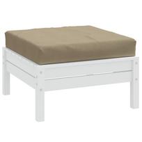Paletės pagalvėlė taupe spalvos mišinys 60x60x95cm audinys