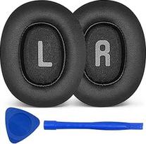 JBL Tune 700 (700BT)/710 (710BT)/720 (720BT)/750 (750BT, 750BTNC)/760 (760NC) ausinių pakaitiniai ausinių įdėklai su minkštesnėmis triukšmo izoliacijos putomis (juodi)