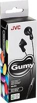 JVC Gumy In-Ear laidinės ausinės, suderinamos su "iPod", "iPhone", "Samsung" - juodos spalvos