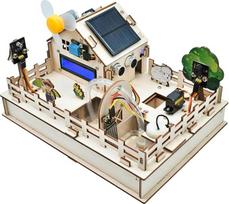 KEYESTUDIO "Arduino ESP32" daiktų interneto valdymo išmaniojo ūkio pradinis rinkinys, elektroninio programavimo rinkinys, suderinamas su "Arduino Scratch" internetinėmis pamokomis, "pasidaryk pats" jutiklių rinkinys, STEM mokomasis rinkinys suaugusiesiems
