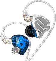 KZ ZS10 Pro ausinės, 4 subalansuoti diskiniai garsiakalbiai ir 1 dinaminis garsiakalbis (4BA ir 1DD), hibridinės ausinės su 2 kontaktų keičiamuoju kabeliu