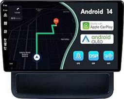 MSD automobilinis radijas su 10,1 colių ekranu "Renault Trafic 2" / "Opel Vivaro" / "Nissan Primastar" (2006-2014) | Wireless Carplay Android Car | Android 14 GPS navigacijos radijas | Volant DAB | atbulinės eigos kamera | 2