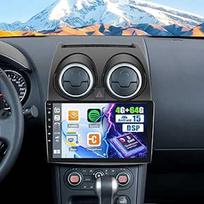 OiLiehu 4+64G 8 branduolių Qualcomm Snapdragon Android 15 CarPlay Android automobilinis radijas Nissan Qashqai J10 2006-2013 m. automobilinis radijas su ekranu 9 colių su Bluetooth GPS FM RDS WiFi SWC DSP/EQ galinio vaizdo kamera
