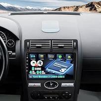 Qualcomm 8 Core 4+64G CAMECHO Android 13 automobilinis radijas "Ford Mondeo 3" 2004-2007 m. (hečbekas) su palydovine navigacija Carplay Android Car, dvigubas DIN radijas su 9 colių jutikliniu ekranu Bluetooth 5.1 RDS 32EQ DSP + HD