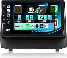 SIXWIN 8 branduolių 6+128G "Android 15" automobilinis radijas "Ford Fiesta" 2009-2017 m. su "Carplay" / "Android Car" / DSP, 9 colių HD jutiklinis ekranas su GPS "WiFi", "Bluetooth", USB, FM, RDS radijas MirrorLink 32EQ + atbulinės eigos kamera