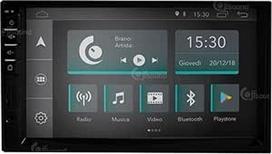 Universalus automobilinis radijo imtuvas 2DIN "Android" GPS "Bluetooth" "WiFi" "Dab" USB "Full HD" jutiklinis ekranas 7 colių "Easyconnect