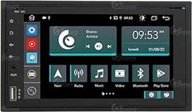 Universelles Autoradio 2 Din Android GPS Bluetooth WiFi USB DAB+ Jutiklinis ekranas 6,2" 8core Carplay AndroidAuto