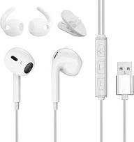 USB C ausinės "Samsung Galaxy S24 S23 Ultra S22 S21 FE S20 A54 A53 USB C ausinės su mikrofonu ir garsumo valdymu Laidinės USB C tipo ausinės "iPhone 16 15 Pro Max Plus