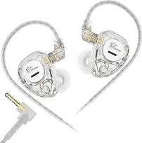 Yinyoo KZ Taurus In-Ear ausinės su kabeliu IEM Hi-Fi audiofilams Horizontalūs dvigubi 8 mm dinaminiai diskai In-Ear monitoriuje Gilus bosas Nuimamas 2 kontaktų kabelis Žaidimų ausinės