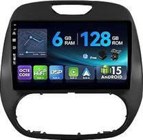 [6G + 128G, aštuonių branduolių] - MSD automobilinis radijas Renault Kaptur Captur 2014-2019 | Android 15 GPS navigacijos radijas | CarPlay Android automobilio vairo valdymas Dual Band WiFi DSP DAB | atbulinės eigos kamera MIC