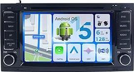 [6G + 128G] "Android 15" automobilinis radijo imtuvas DVD "VW Touareg 7L 2002-2010 T5 Multivan Transporter Carplay DSP "Android" automobilinė GPS navigacija 7 colių IPS 2 DIN "Bluetooth" WiFi SWC RDS FM 360 kamera