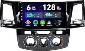 [6G+128G | Integruotas DAB+ 4G] - MSD automobilinis radijas Toyota Fortuner Hilux Revo Vigo (2004-2014) | Android 15 GPS radijas | CarPlay Android automobilio vairo valdymas DSP | Kamera MIC | Octa-Core 2 DIN 9