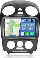 [6GB + 128GB] Android 15 automobilinis radijas VW Beetle 2004-2011 [Integruotas CarPlay/Android Car/DSP/GPS]-9 colių IPS ekranas DAB/Mirror Link/Bluetooth 5.0/360 kamera
