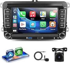 [Qualcomm 4GB + 64GB 8 Core] CarPlay automobilinis radijas Golf 5 6 T5 Polo 6r Caddy Passat Touran sėdynė, automobilinė stereofoninė sistema su "Android" automobiliu "Bluetooth" GPS WiFi RDS / FM Canbus USB + AHD atbulinės eigos kamera