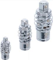 Kardaninių jungčių rinkinys | su spyruokle | 6.3 mm (1/4 ") / 10 mm (3/8") / 12,5 mm (1/2 ") | 3 vnt. (252)